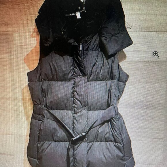 Wunder Puff Belted Waist 600-Down-Fill Vest - Picture 1 of 5